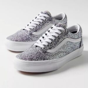 VANS SHINY PARTY OLD SKOOL GLITTER SNEAKERS FESTIVAL PROM UNISEX 7 8.5